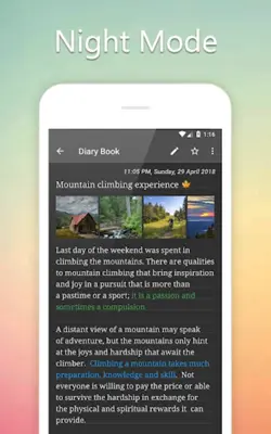 Diary Book android App screenshot 4